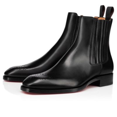 Botas Angloma A. Christian Louboutin Hombre - Negros - 3200525C626